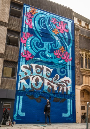 See No Evil by Inkie on Nelson Street